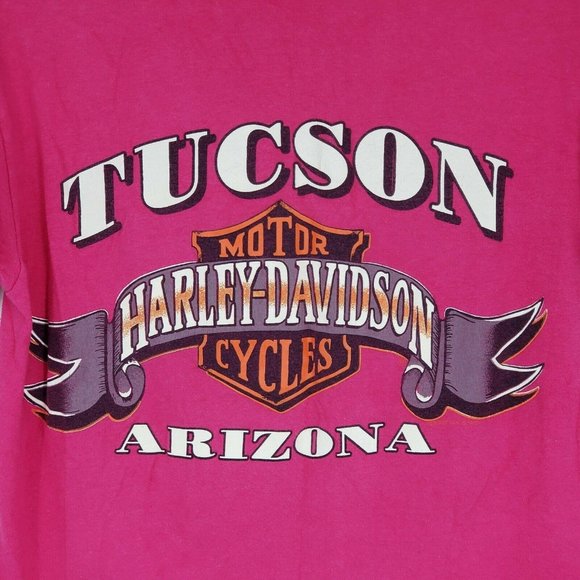 Harley Davidson Hanes Beefy-T Bald Eagle T-Shirt - Picture 6 of 7